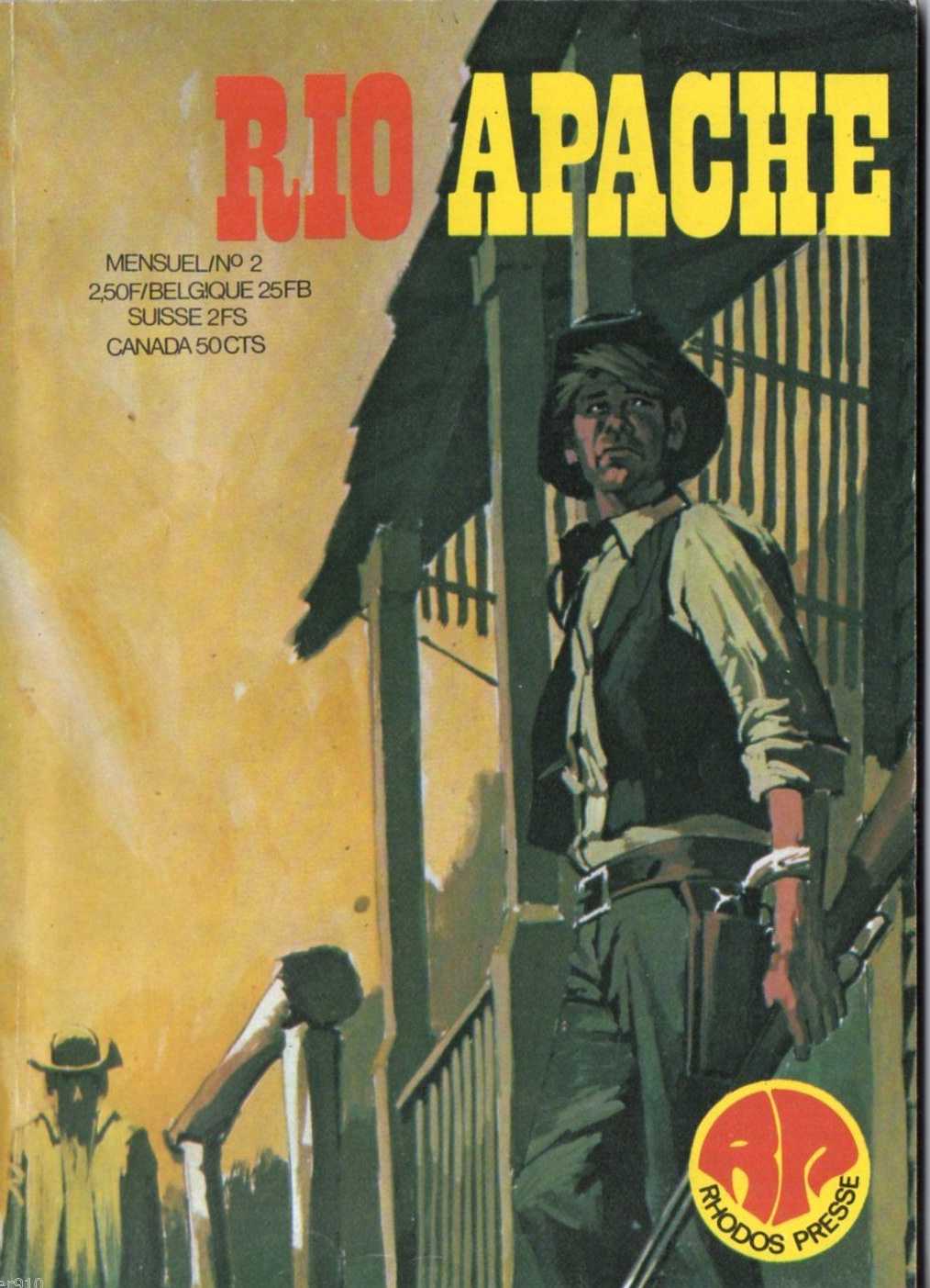 Scan de la Couverture Rio Apache n 2